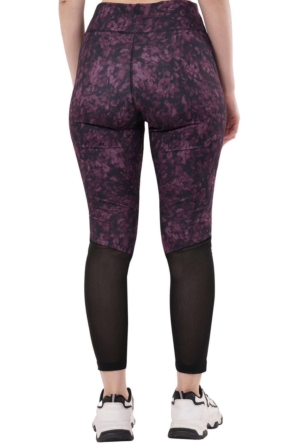 Stretchable Animal Print Workout Gym Pants - Multicolour